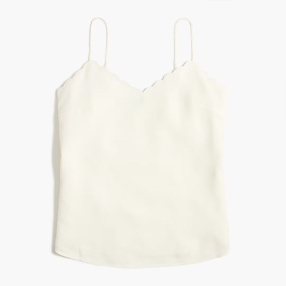J cree Factory Scalloped cami top - Picture 4 of 7